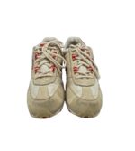 Adidasi dama Skechers, 40, piele intoarsa, material textil, gri - imagine 3
