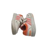 Adidasi copii Adidas, 30, imitatie de piele, alb - imagine 4