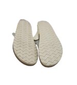 Saboti dama 40, imitatie de piele, alb - imagine 5