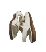 Sandale dama 41, imitatie de piele, alb - imagine 4