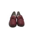Mocasini dama  38, imitatie de piele, rosu - imagine 3