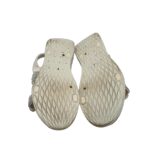 Sandale dama 39, alte materiale , alb - imagine 5