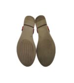 Sandale dama 5th Avenue, 38, piele, rosu - imagine 2