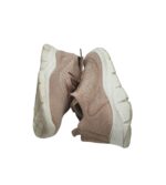 Adidasi dama 39, material textil, bej - imagine 4
