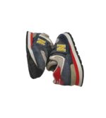 Adidasi copii New Balance, 29, piele intoarsa, albastru - imagine 4