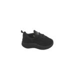Adidasi copii 25, material textil, negru