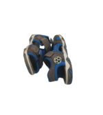 Sandale copii Superfit, 29, piele intoarsa, material textil, gri albastru - imagine 4
