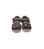 Sandale copii Superfit, 27, piele intoarsa, albastru - imagine 3