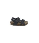 Sandale copii Alive 25, imitatie de piele, negru