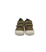 Tenisi copii Lilly &Dan, 26, imitatie de piele, material textil, maro - imagine 3