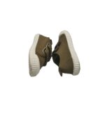 Tenisi copii Lilly &Dan, 26, imitatie de piele, material textil, maro - imagine 4