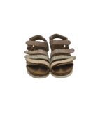 Sandale copii  30, piele, bej - imagine 3
