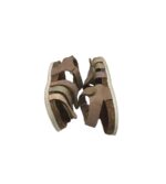 Sandale copii  30, piele, bej - imagine 4