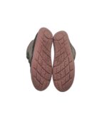 Adidasi copii Geox, 28, piele intoarsa, material textil, piele, gri - imagine 5