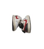 Adidasi copii Nike, 25, imitatie de piele, alb - imagine 4