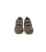 Adidasi copii Naturino, 22, piele intoarsa, material textil, gri - imagine 3