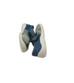 Balerini copii Superfit, 27, material textil, alb albastru - imagine 4
