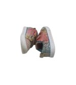 Tenisi copii Skechers, 24, material textil, albastru roz - imagine 4
