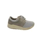 Adidasi, 40, piele intoarsa, material textil, gri