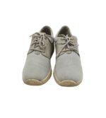 Adidasi, 40, piele intoarsa, material textil, gri - imagine 3