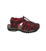 Sandale dama 42, imitatie de piele, material textil, roz