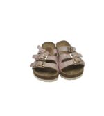 Saboti copii Superfit, 30, piele intoarsa, material textil, roz - imagine 3