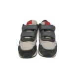 Adidasi copii Nike, 35, piele intoarsa, material textil, gri negru - imagine 3