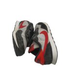 Adidasi copii Nike, 35, piele intoarsa, material textil, gri negru - imagine 4