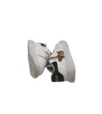 Adidasi copii Fashion, 23, imitatie de piele, alb - imagine 4
