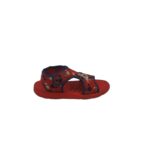 Sandale copii 28, material textil, rosu