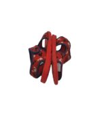 Sandale copii 28, material textil, rosu - imagine 4