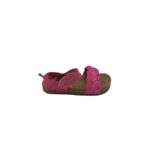 Sandale copii H&M, 24, material textil, roz