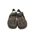 Sandale unisex Rieker, 40, piele, negru - imagine 3