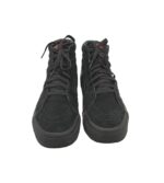 Tenisi barbati Vans, 43, piele intoarsa, negru - imagine 3