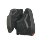 Tenisi barbati Vans, 43, piele intoarsa, negru - imagine 4