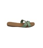 Saboti dama New Look, 40, imitatie de piele, verde