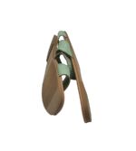 Saboti dama New Look, 40, imitatie de piele, verde - imagine 4