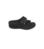 Saboti dama Easy Street, 37, imitatie de piele, negru