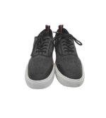 Tenisi barbati Tommy Hilfiger, 41, material textil, gri negru - imagine 3