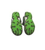 Sandale copii Superfit, 29, material textil, gri verde - imagine 5