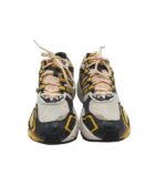 Adidasi barbati Adidas, 46, imitatie de piele, material textil, alb negru - imagine 3