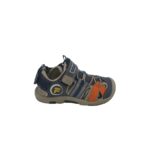 Sandale copii Fila 28, imitatie de piele, material textil, albastru