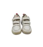 Adidasi copii Adidas, 28, imitatie de piele, material textil, alb - imagine 3