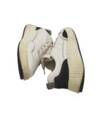 Adidasi dama Sommerkind, 37, piele intoarsa, alb - imagine 4
