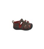 Sandale copii Keen, 26, material textil, gri rosu