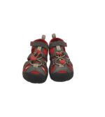 Sandale copii Keen, 26, material textil, gri rosu - imagine 3