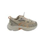 Adidasi dama  40, piele intoarsa, material textil, alb gri