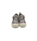 Espadrile copii Clarks, 25, material textil, gri - imagine 3