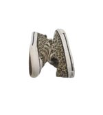 Tenisi copii Converse, 30, material textil, maro negru - imagine 4