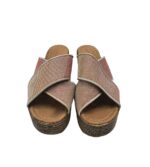 Saboti dama Supremo, 36, material textil, bej - imagine 3